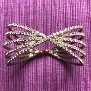 Rhinestone Bracelet OS fits Most NWOT